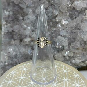 Vintage Avon CZ Toe/Midi Ring 925